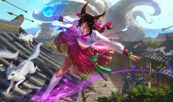Ahri Gallery Splash Screens Leaguepedia League Of Legends Esports Wiki Mahri xmas framed art print. ahri gallery splash screens