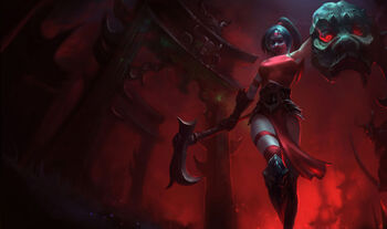 Akali Gallery Splash Screens Leaguepedia League Of Legends Esports Wiki Blood moon akali splash art and some of my idea sketches which i collaborate with the illustrators at riot games. akali gallery splash screens
