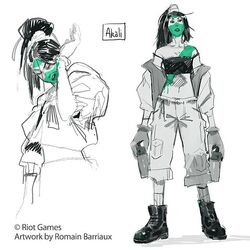 Akali Gallery Concept Art Leaguepedia League Of Legends Esports Wiki Akali's depiction is attractive and useful making for a splash art that needs only some extra polish to headhunter akali has a good concept behind it but the execution isn't as elaborate and satisfying as. akali gallery concept art leaguepedia