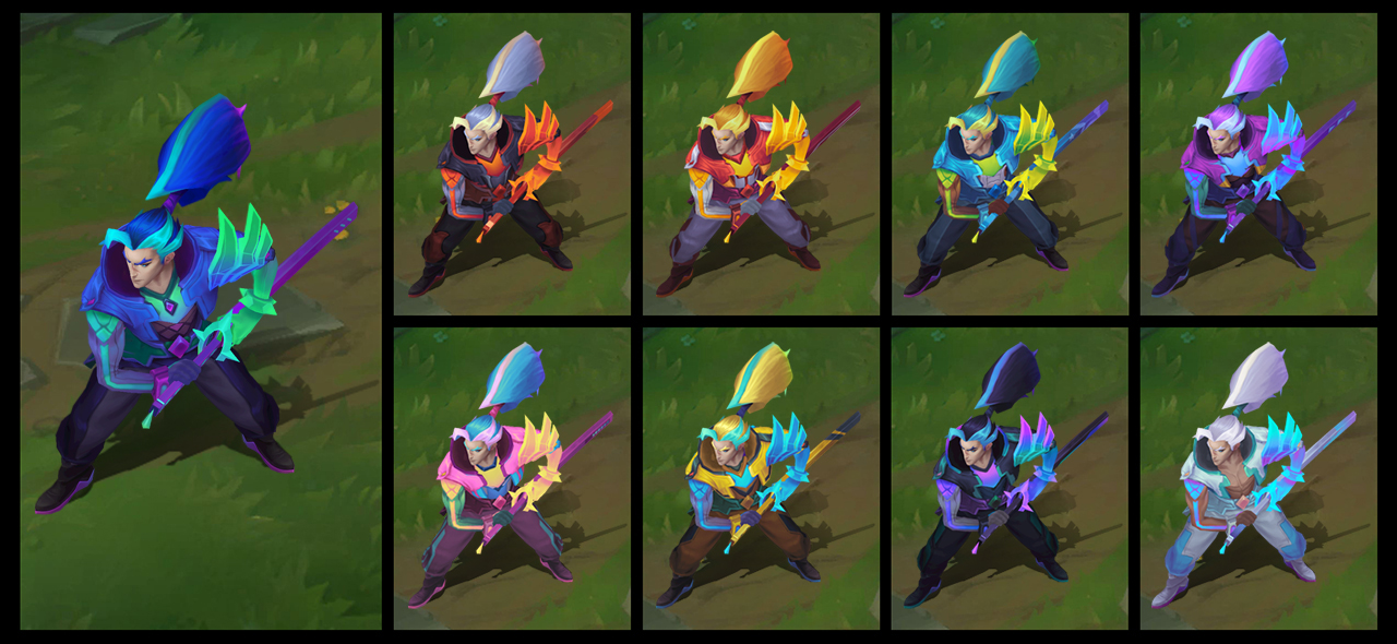 What is the chroma for Nightbringer Yasuo?