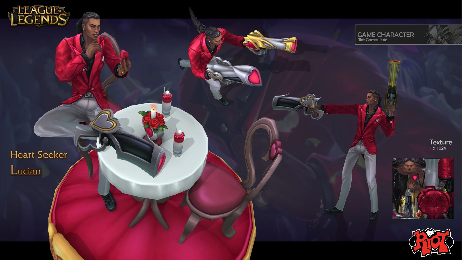 Lucian/Gallery/Concept Art - Leaguepedia | League of Legends Esports Wiki, image size:1920x1080