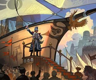 Captain Lionel Brickhouse accepting command of the DSS Excursion – 9 August, 19 CLE.