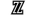 ZeroZone Gaming Blacklogo std