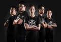 TSM, NA LCS 2014 Spring, Left to Right: Xpecial, Dyrus, Bjergsen, WildTurtle, TheOddOne