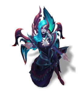Quadro 5 Peças Morgana Coven Skin Lol Game Oferta Oferta