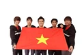 Saigon Jokers's Season 2 World Championship Roster Left to Right: QTV, Violet, Junie, NixWater, Archie