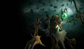 Fiddlesticks Gallery Splash Screens Leaguepedia League Of Legends Esports Wiki All of fiddlesticks' new splash art updates.