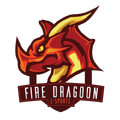 Fire Dragoon Esports' logo prior to Mar 2017