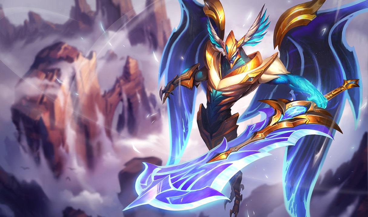 mecha aatrox splash art