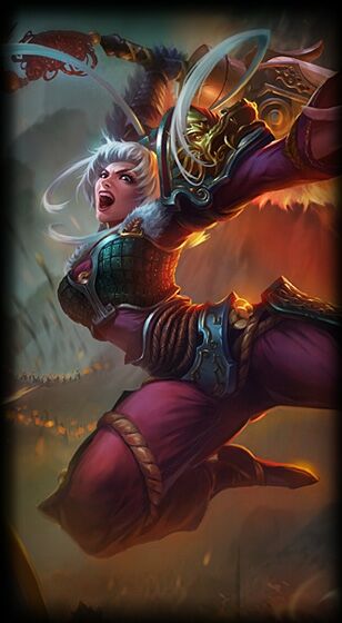 DragonBlade Riven é a melhor skin dela