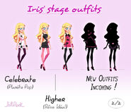 Iris' Stage Outfits (2)