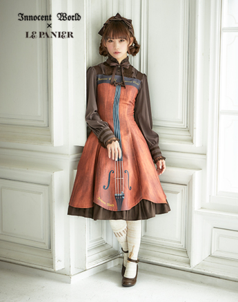 Anniversary Violin Flare Jumper Skirt | Lolita Prints Wiki | Fandom