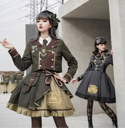 Military lolita dress clearance