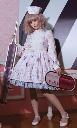 Lolita on sale nurse dress