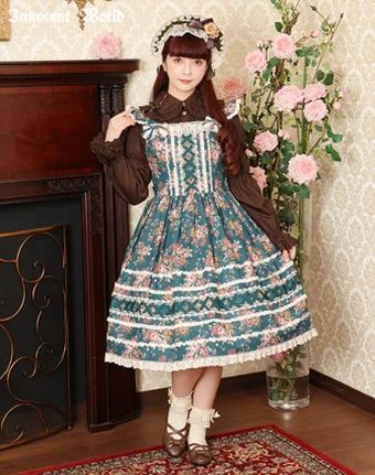 white christmas dresses OPReady to ShipWhite RoseClassic Lolita Dress