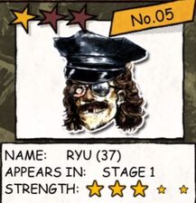 Ryu's ID in the Zombie Album