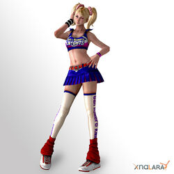 Lollipop Chainsaw Juliet Starling Cosplay Costume Halloween Party