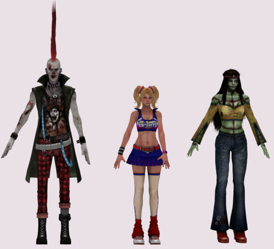 Lollipop Chainsaw, Crossover Wiki