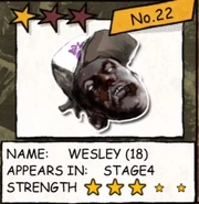 Wesley's ID in the Zombie Album