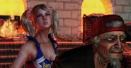 Lollipop Chainsaw SS 30.jpg (187 KB) Morikawa and Juliet confronting Swan