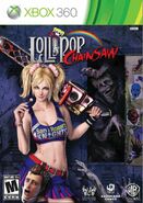 Lollipop Chainsaw Box Art XBox360 USA