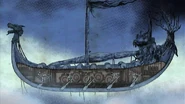 The inside of Vikke's Ship