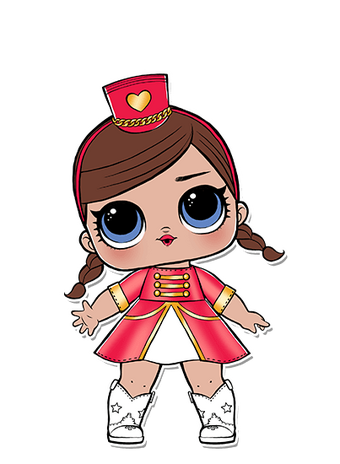 lol doll with red hat