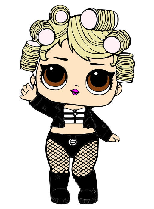 Free Free 297 Lol Doll Svg Black And White SVG PNG EPS DXF File