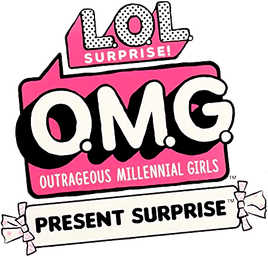 LOL Surprise OMG Present Surprise Logo