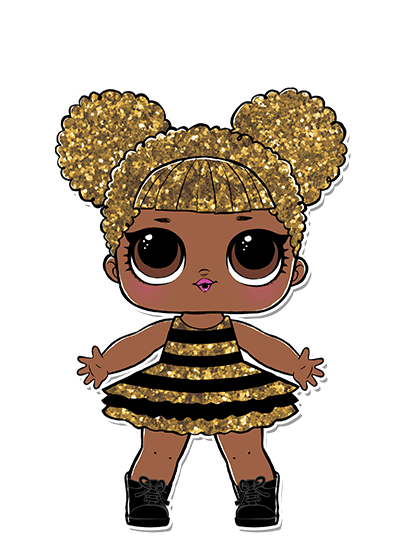 Miss Baby Glitter Lol Doll Png, Miss Baby Png, Queen Png, Lo