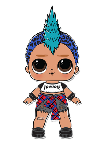 punk boy doll