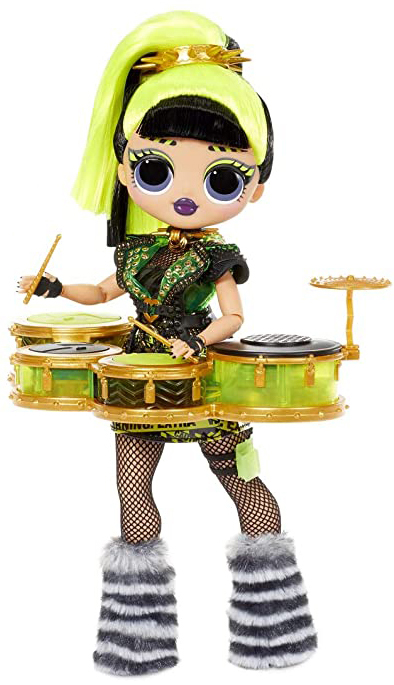 LOL SURPRISE DOLL OMG REMIX BHAD METAL CHICK FEROCIOUS FAME QUEEN GAMES  DOLLS