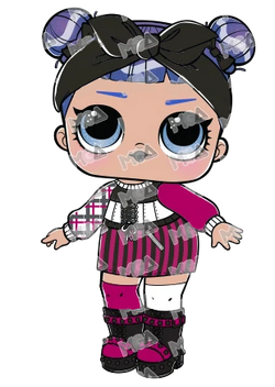 midnight lol doll