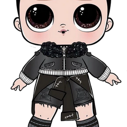 Leather lol top