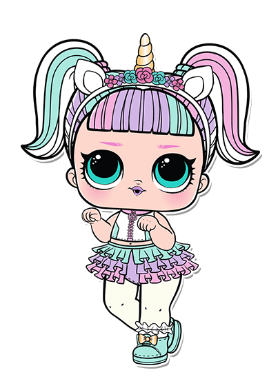 Unicorn lol deals doll series 3