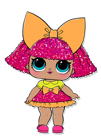 LOL Surprise Glam Glitter Bon Bon Unicorn Kitty Queen Bling Sparkle Series  Doll