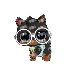 Lol scribbles pet top