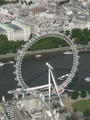 London Eye aerial