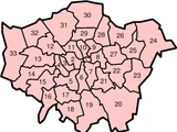 List of Greater London Boroughs