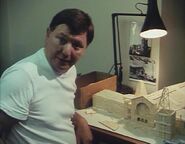 London's Burning Pilot Movie Station Officer Tate make a matchstick model