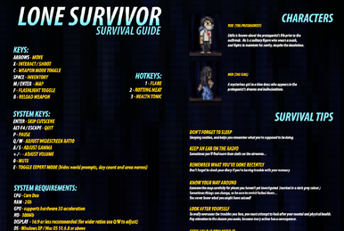 Lone Survivor: The Director's Cut (PS3 & Vita) Trophy Guide & Road Map