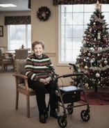 Gromdy at the age of 109 in December 2011.