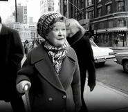 Gromdy at the age of 85 in December 1987 while on a Christmas visit to Chicago, Illinois.