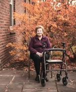 Gromdy at the age of 117 in November 2019.