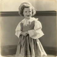 Gromdy at the age of 5 in 1907.
