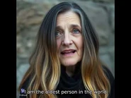 Bairde being interviewed at the age of 121 in September 2021