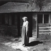 Elizabeth Gromdy's mother, Pearl Starbroke-Gotz (1855-1952) in 1951 at the age of 96.