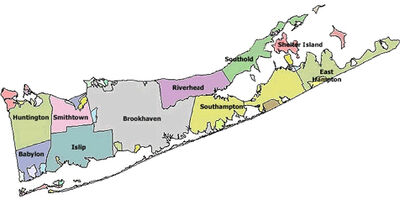 Suffolk County Map