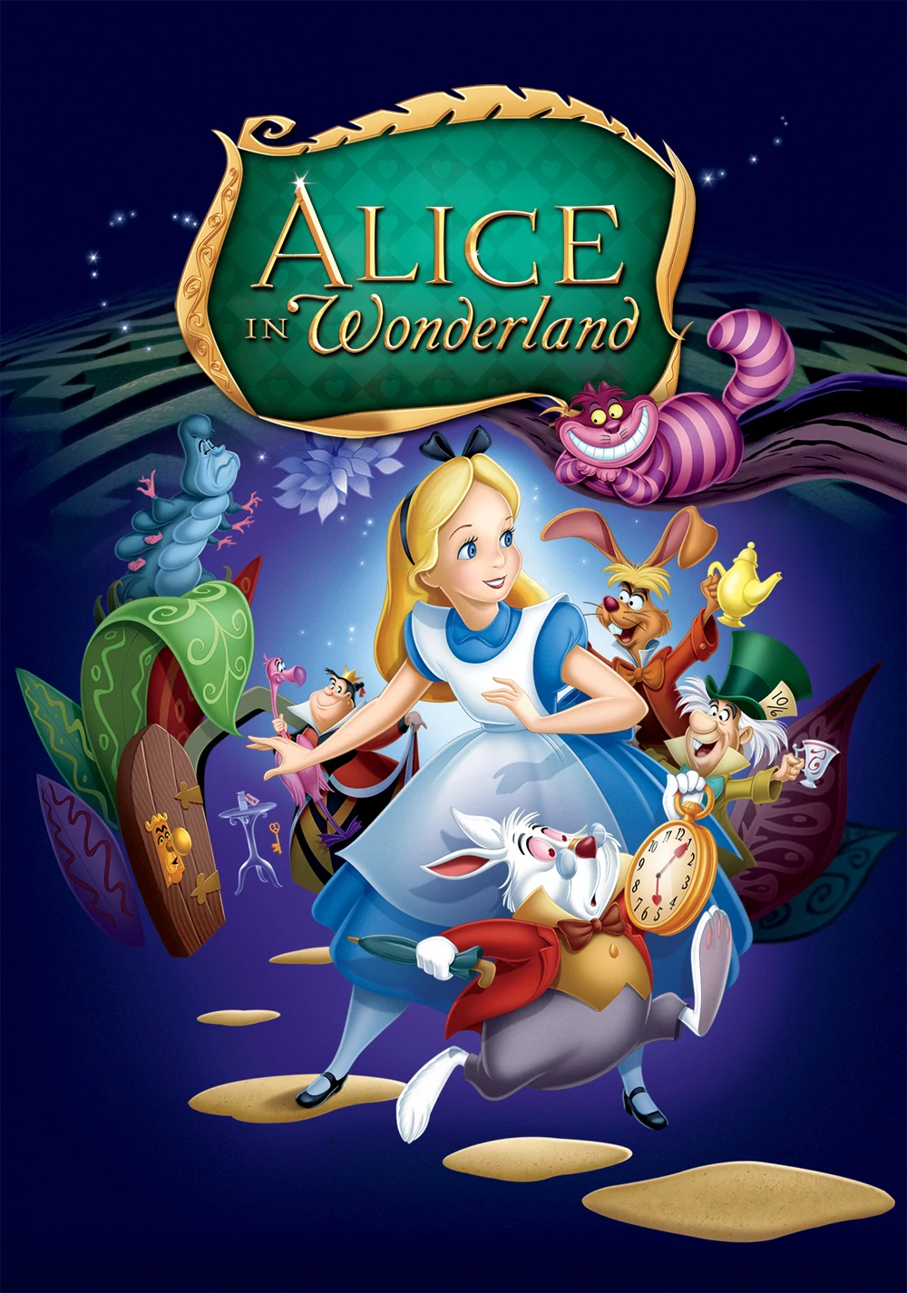 Alice in Wonderland - Cartoons Paint By Numbers - Painting By Numbers