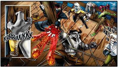 Krunch aboard the Fathers Bones